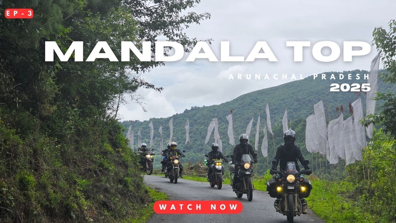 Sangti Valley to Mandala Top (10,000 ft) | Scenic Ride in Arunachal Pradesh | Ep-03 | Northeast Ride
