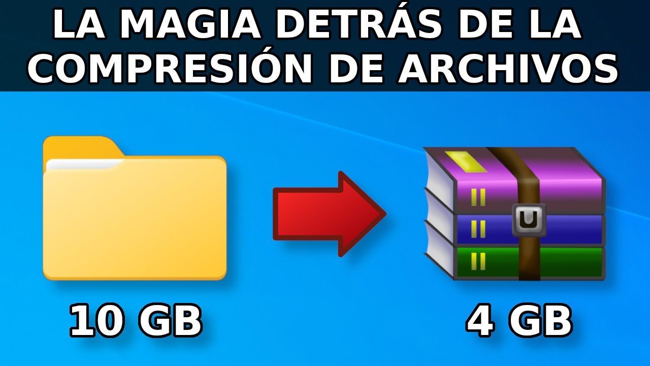 ¿Cómo demonios Funciona la COMPRESIÓN DE ARCHIVOS?
