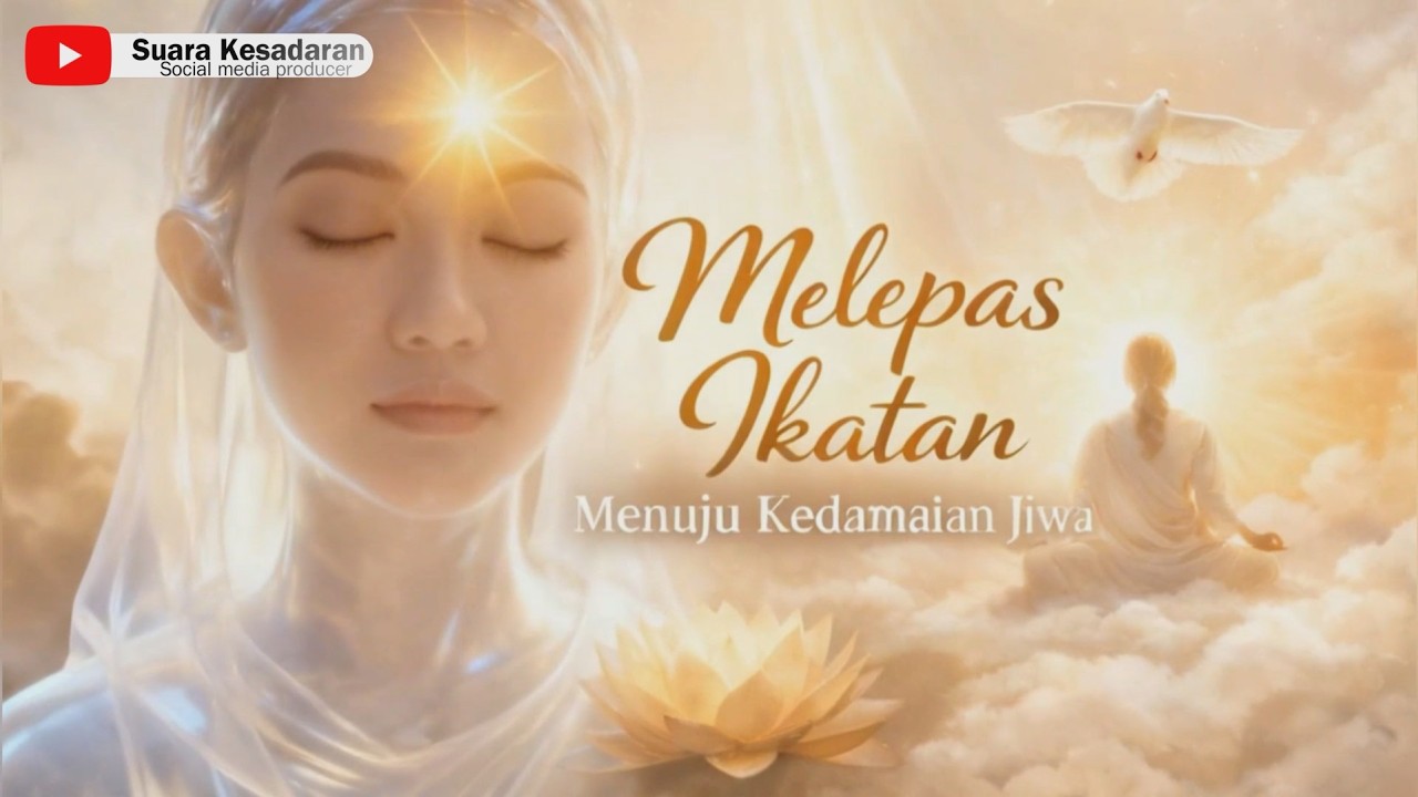 Melepas Ikatan 🌿 Meditasi Kedamaian Jiwa | Ganti Kekhawatiran Dengan Restu & Pikiran Suci