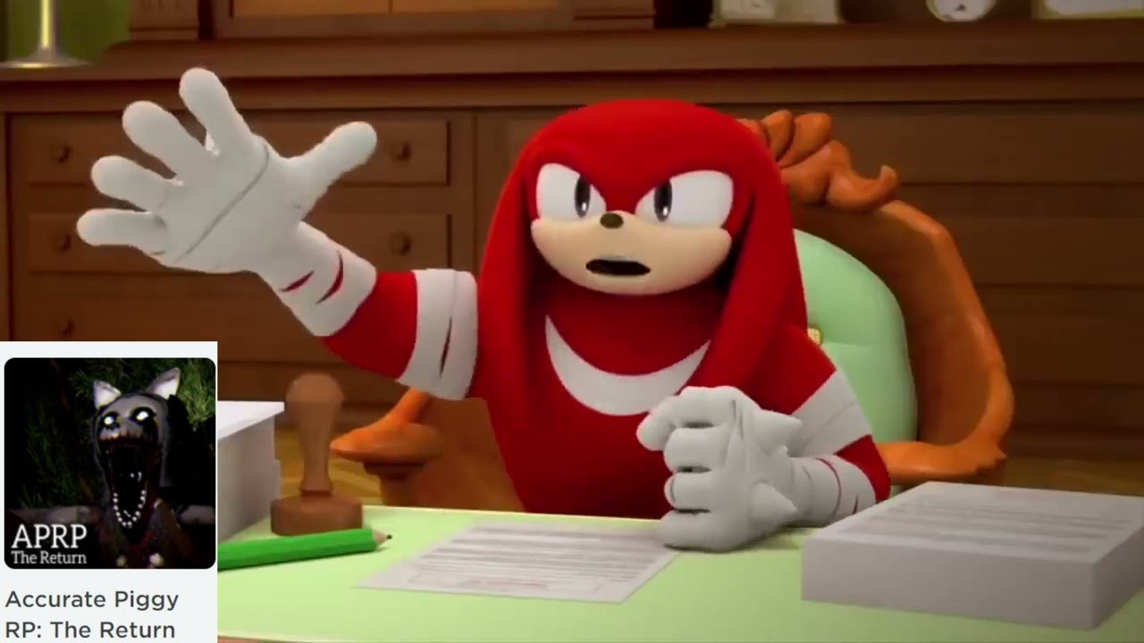 Knuckles approves Piggy games/memes part 1