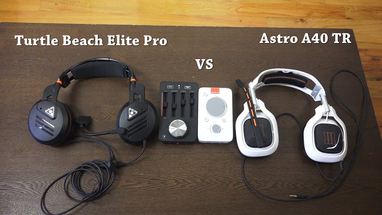 Turtle Beach Elite Pro vs Astro A40 TR: Battle of the Titans!!!