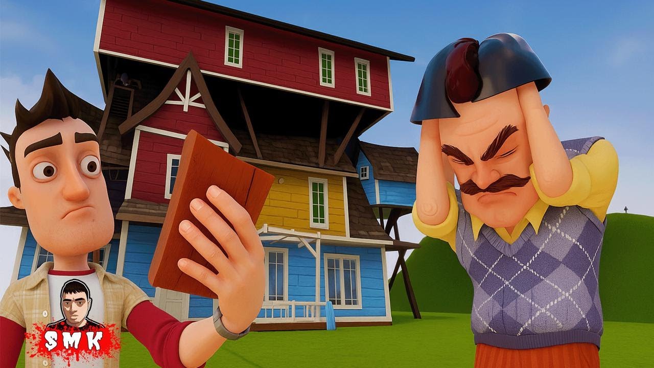ШОУ ПРИВЕТ СОСЕД! СЛОМ ГОЛОВЫ ВАСИЛИЧУ И СЕБЕ! ИГРА HELLO NEIGHBOR ПРОХОЖДЕНИЕ МОДА HELLO PUZZLE 2!