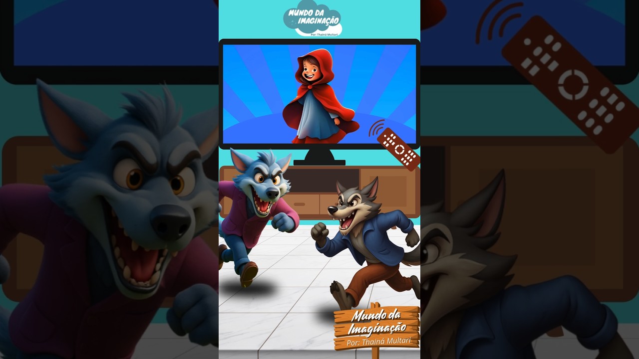 Lobo mau em: Duelo dos 2 Lobos - Desenho Animado Infantil #lobomau #chapeuzinhovermelho