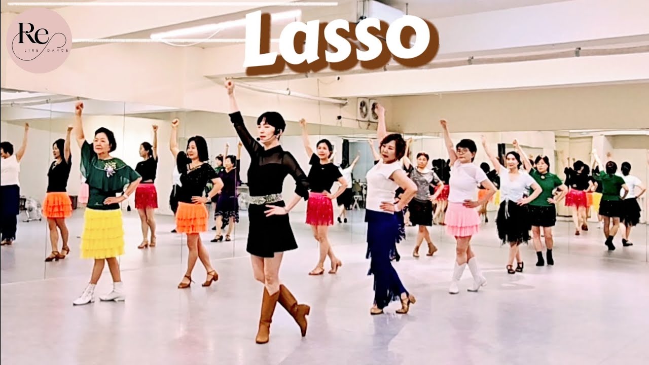 Lasso Line Dance || 라쏘 || Improver || Re Line Dance 수요 중급반 11시