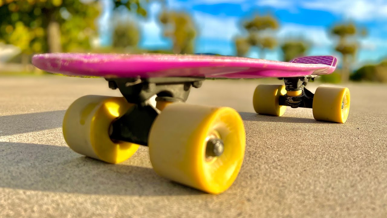 SKATE EN PENNY BOARD! Se romperá?