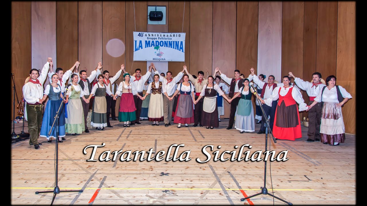 Tarantella Siciliana  Gruppo Folklorico "La Madonnina"