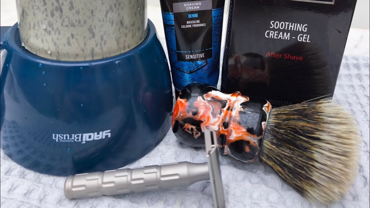 Wet Shaving Azerbaijan, SOTD# 44 Kampfe (St02-A02X) SS DE razor.
