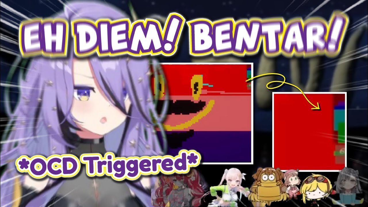 Moona Emosi OCD nya Ketrigger, Mana Gak Bisa-bisa Dibenerin