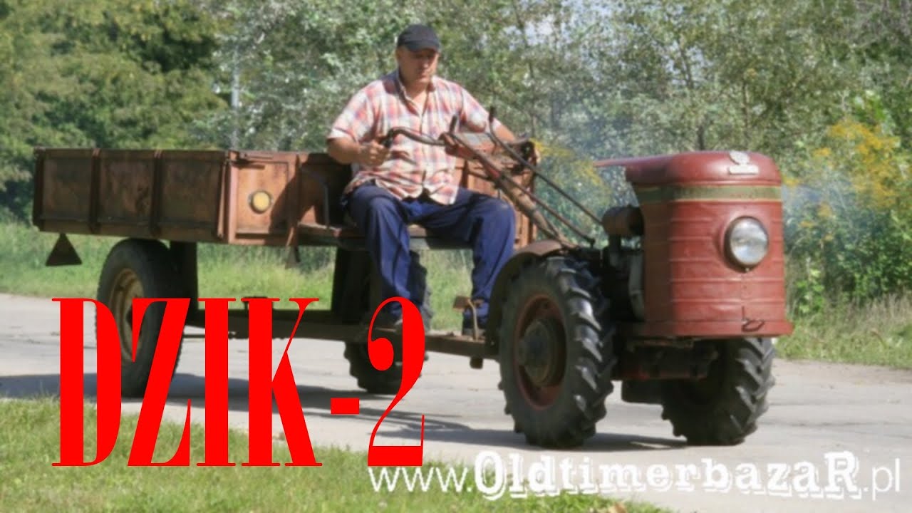 OldtimerbazaR ~ DZIK 2 - ciągnik jednoosiowy - opowiada Piotr Kawałek