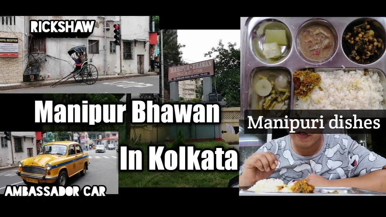 Manipur Bhawan in Kolkata- Manipuri thali