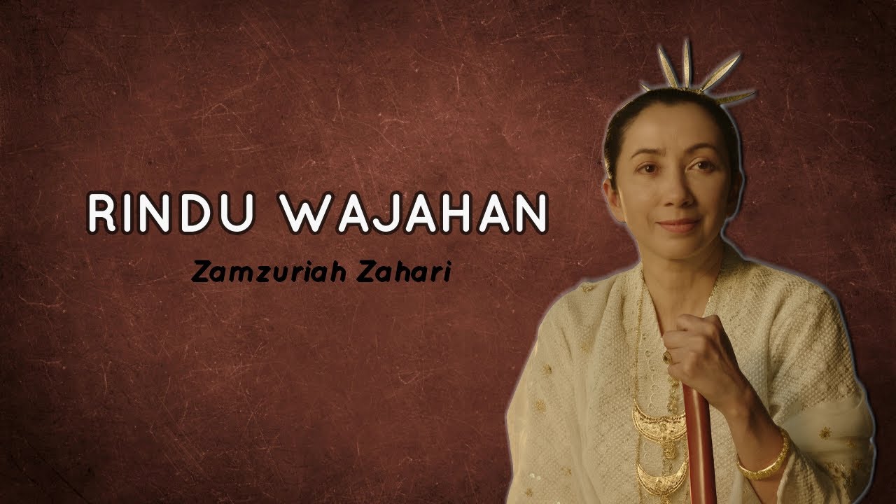 RINDU WAJAHAN - Zamzuriah Zahari (OST Malam Terlarang) | LIRIK