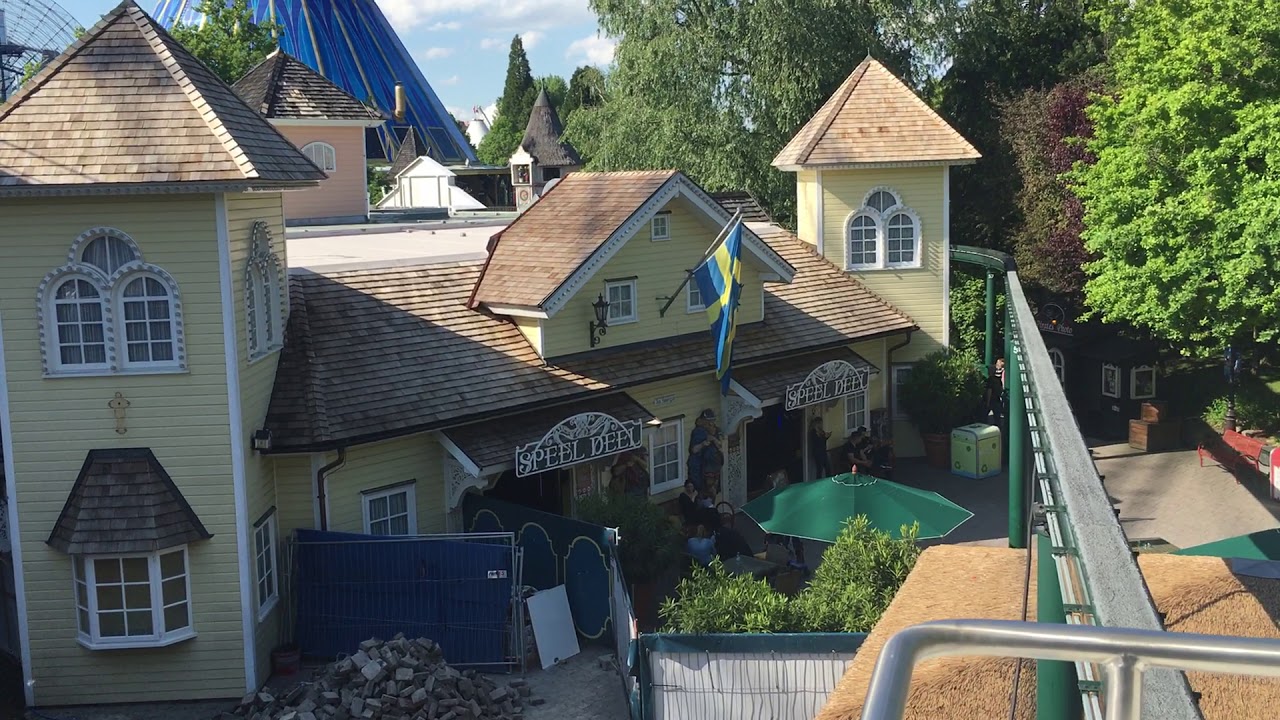 Europa Park Monorail - Iceland to Russia (Left kind of)