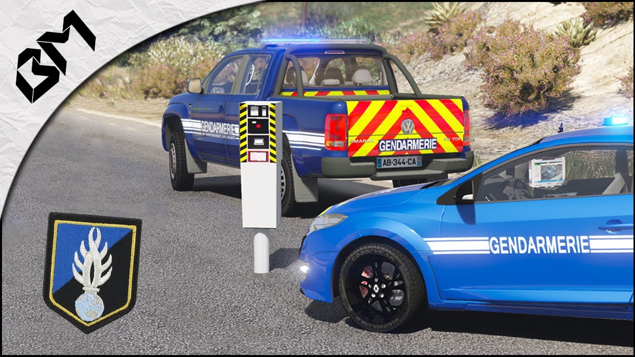 GTA 5 - Gendarmerie E.R.I - BRIGADE RAPIDE AUTOROUTE | LSPDFR