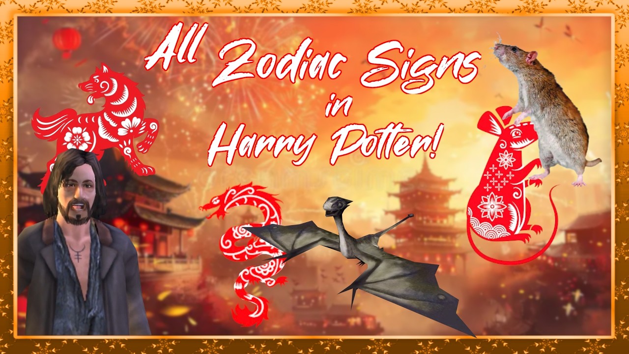 I found ALL 12 Chinese ZODIAC SIGN ANIMALS inside the Harry Potter Video Games!