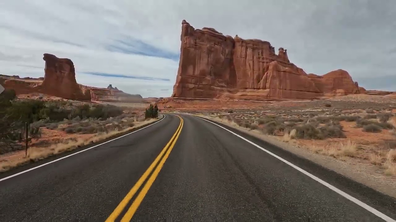 Arches National  Park February 2025 4k
