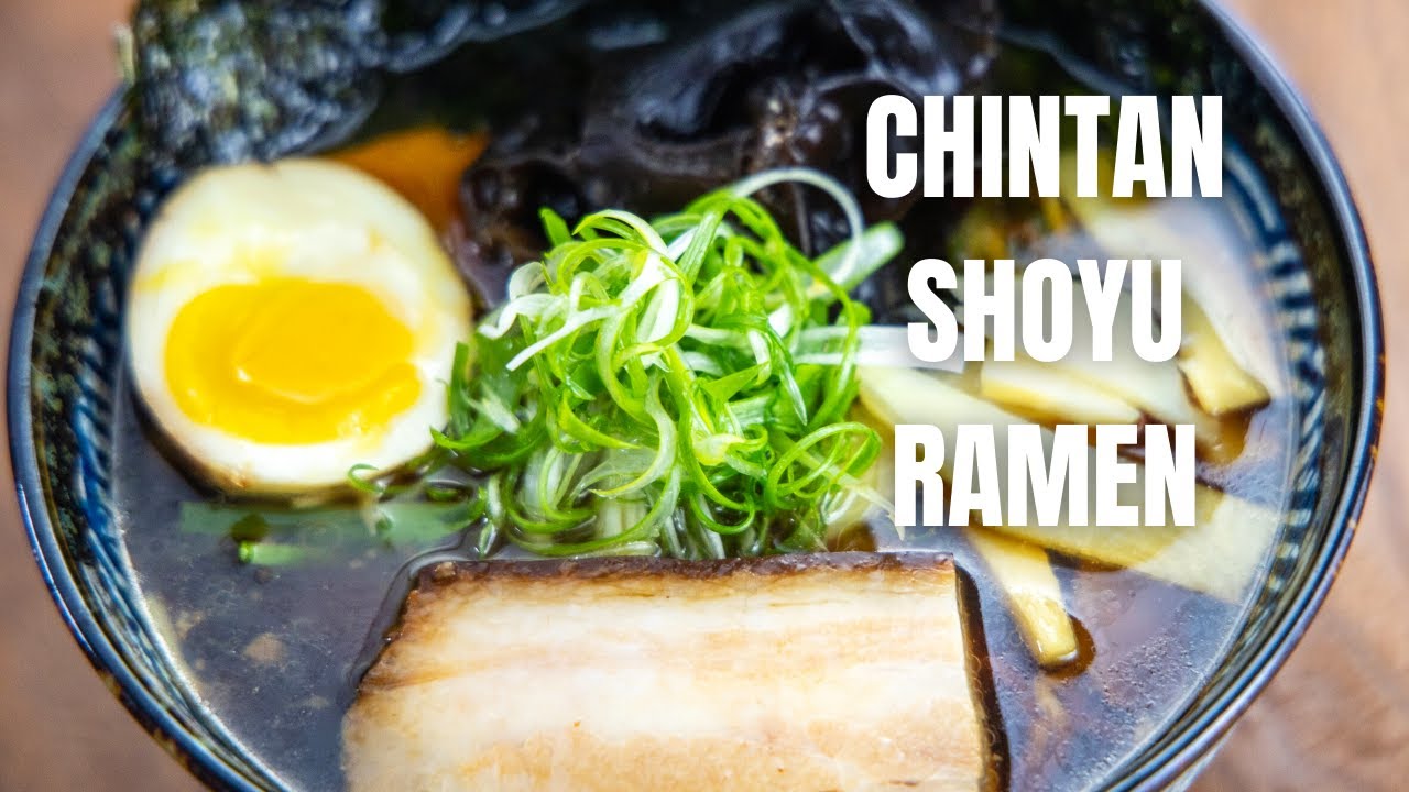 How to make Chintan Shoyu Ramen | Step by Step Guide & Recipe