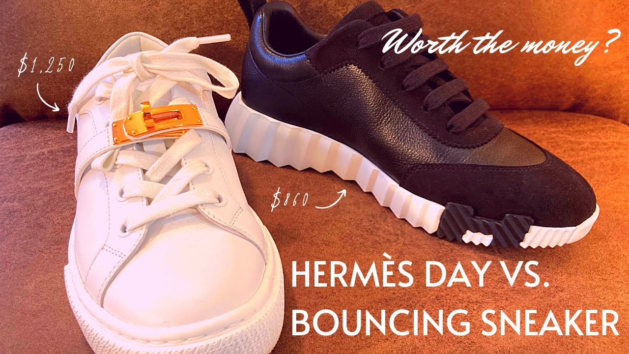 Hermès DAY vs BOUNCING Sneakers In-depth review 👟: Worth it? Which would I buy again?