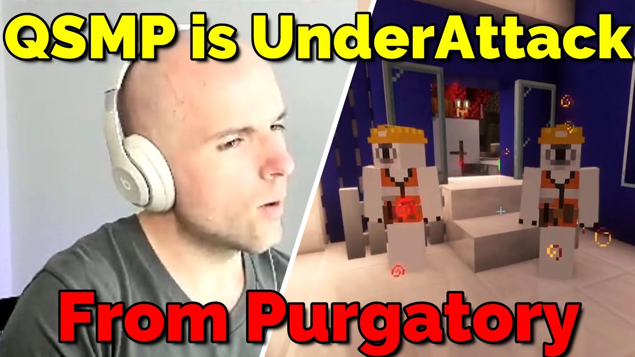 Purgatory Workers ATTACK FitMC & Pac to Threaten Cucurucho on QSMP Minecraft