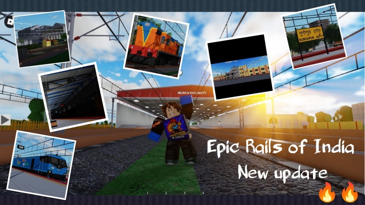 Epic Rails of India New Update🔥| EROI #roblox #epicrailsofindia