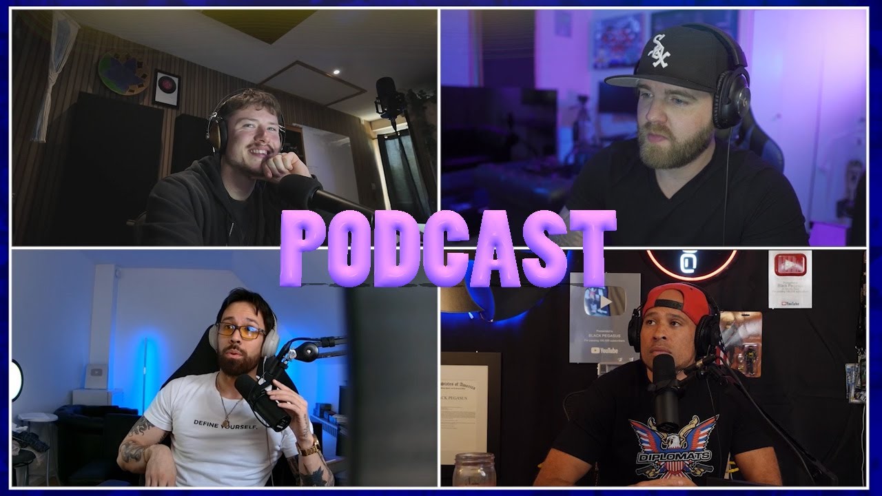 Podcast Ft. D-low - Black Pegasus, AR & Cliff Beats
