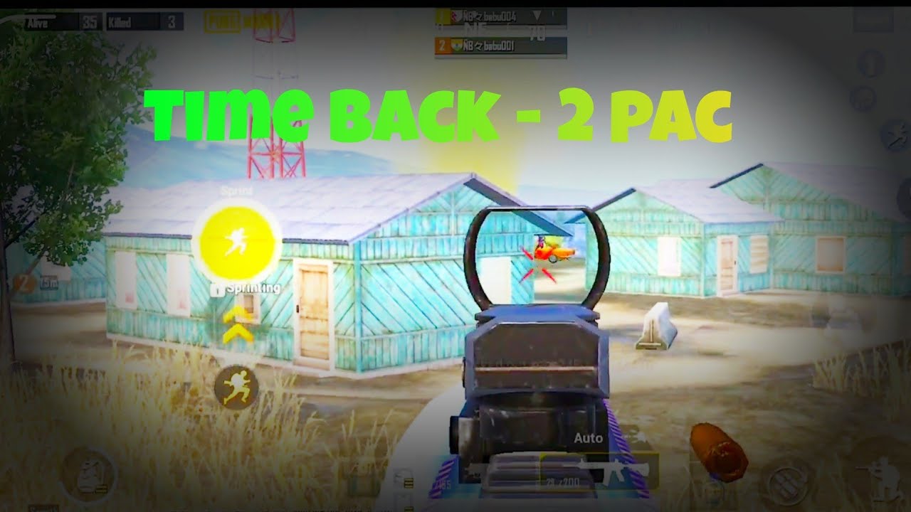 TIME BACK 2PAC #PUBG MOBLIE MONTAGE #ONEPLUS7