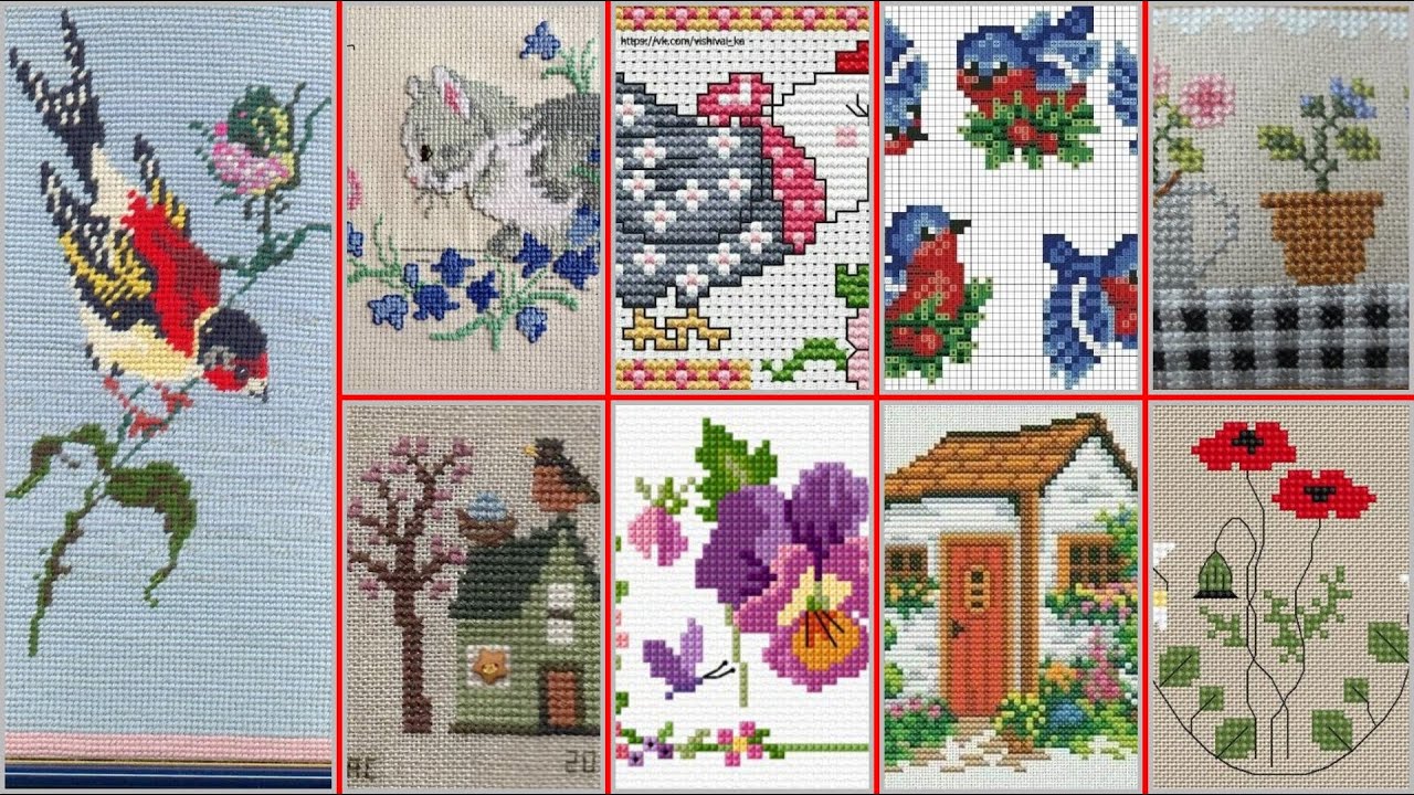 marvelously and new amazing cross stitch pattren for everything