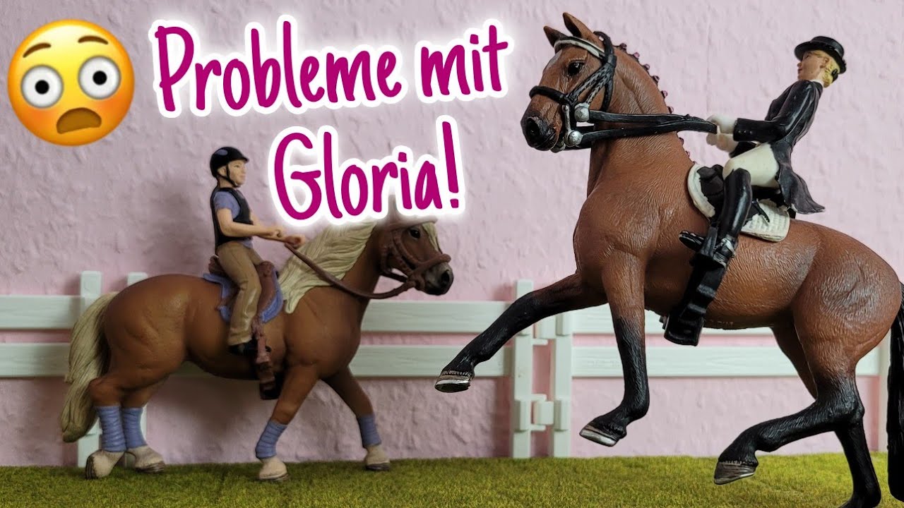 Probleme mit Gloria! 😵‍💫😓 Dressur Girls Folge 1 💗 Schleich Serie