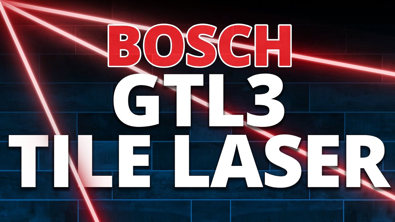 Плиточный лазер Bosch GTL3 | Эксклюзивная демонстрация от Toolstop