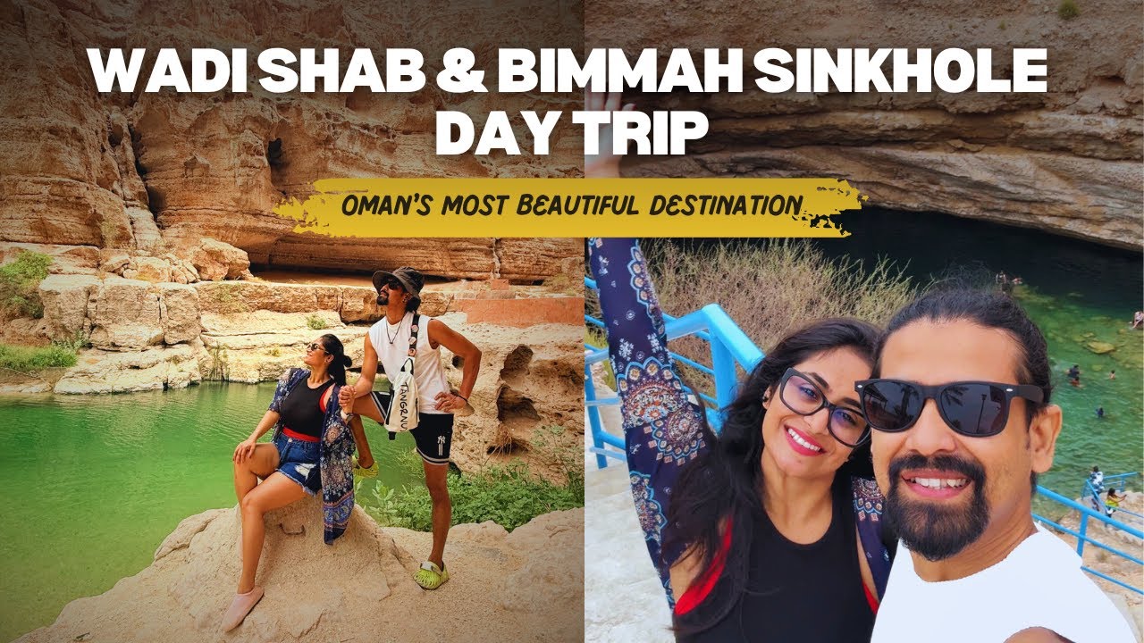 The Hidden Gem of Oman: Wadi Shab & Bimmah Sinkhole | Oman’s Most Beautiful Day Trip VLOG