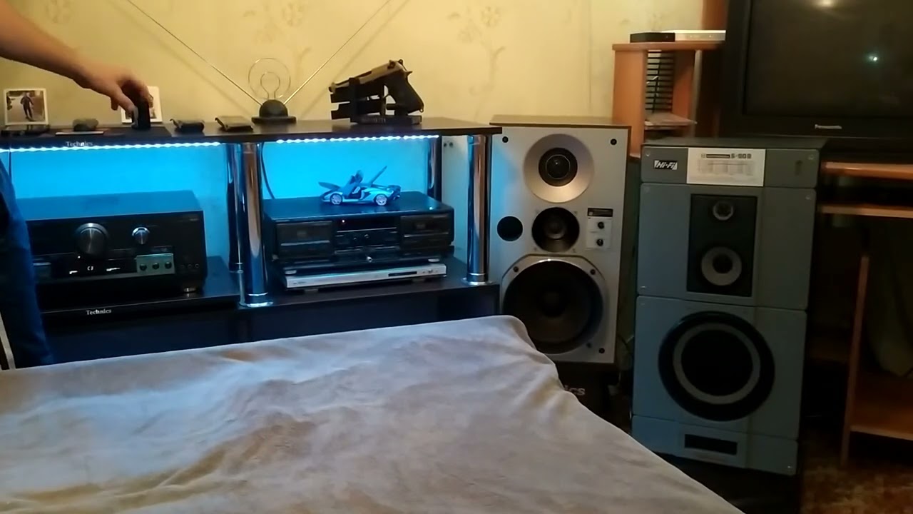 Technics аппаратура! сравнение S90B с SB-X5 на определённом треке! Обязательно 🎧! 🙂