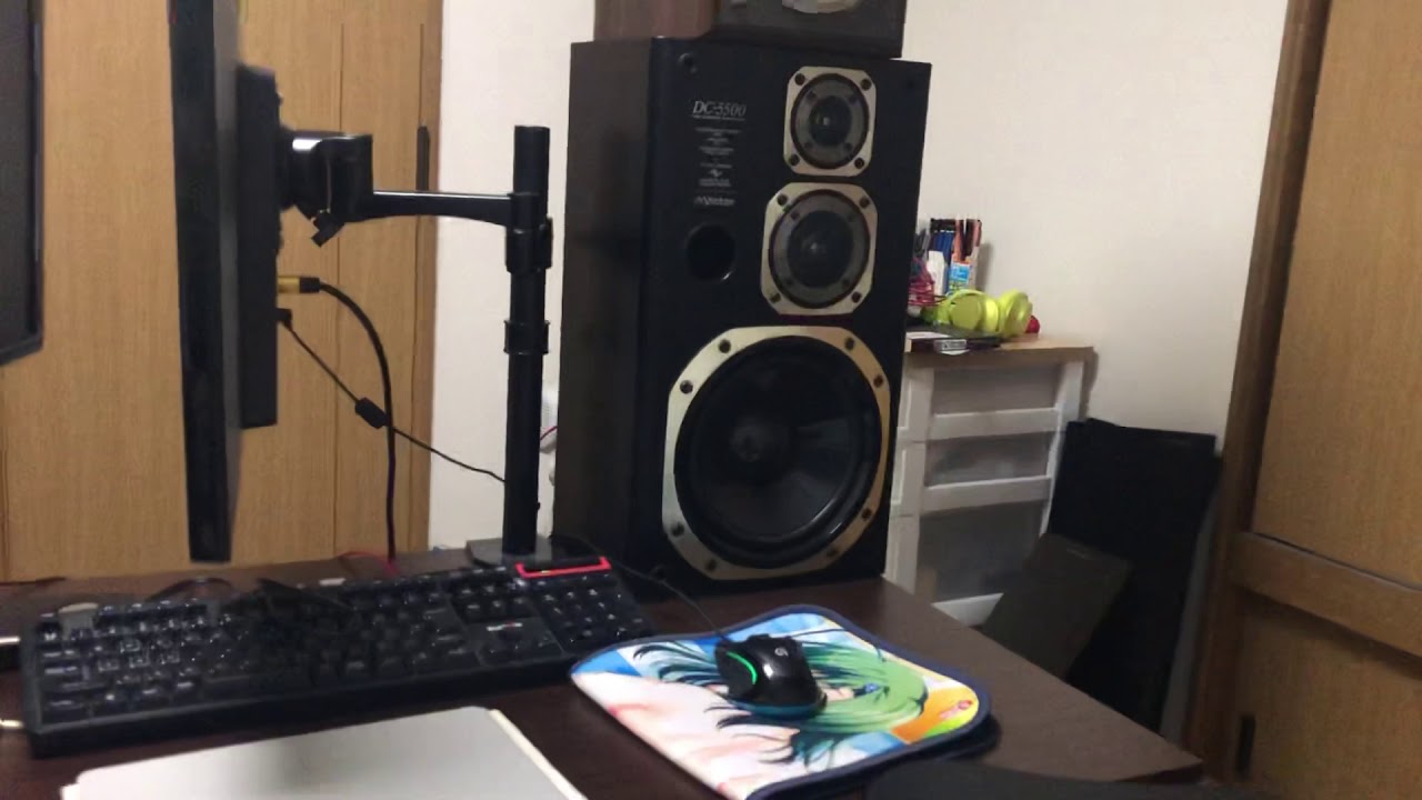 ハードオフで破格の1500円でDC-5500スピーカー購入！！！