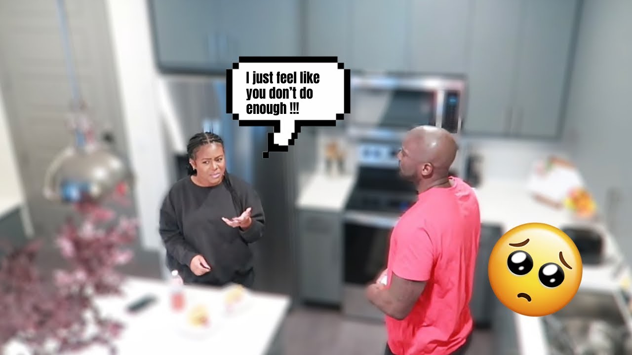 TELLING MY HUSBAND HE IS NOT A REAL MAN PRANK **HE GOT VERY UPSET**