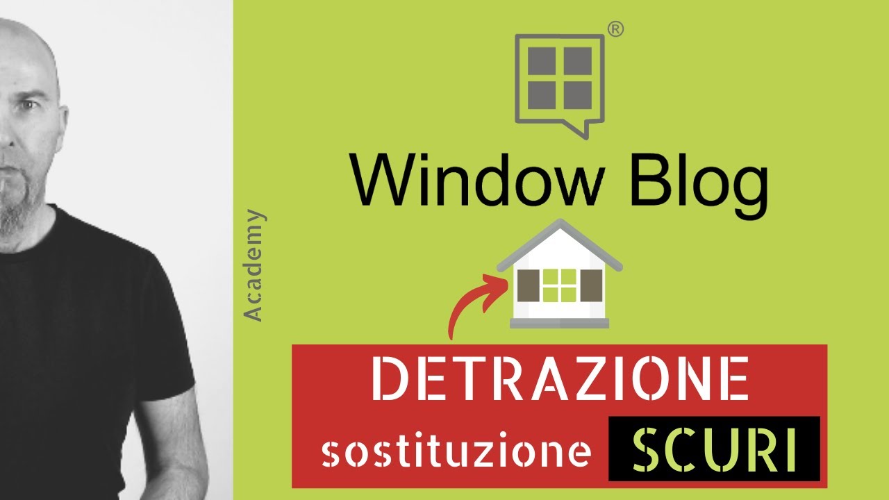 SOSTITUZIONE SCURI DETRAZIONE: scopri se e quando puoi farlo!