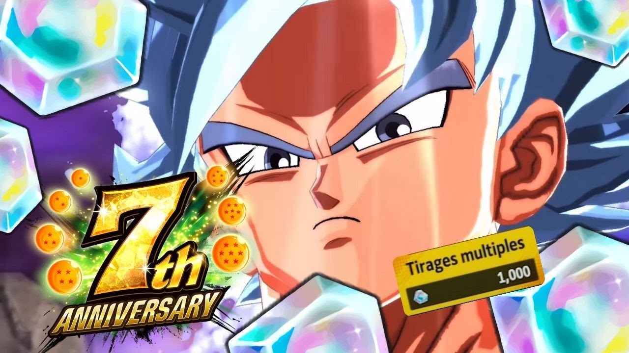 INVOCATION 7ans de dragon ball legends (invocation de zinzin)