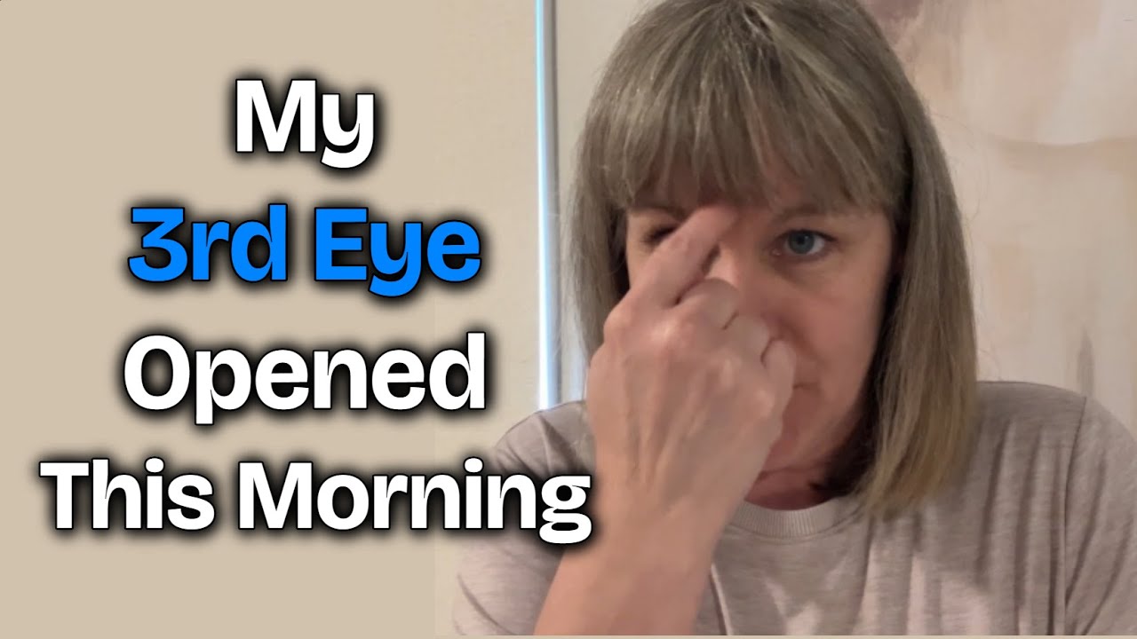 My Third Eye Opened This Morning