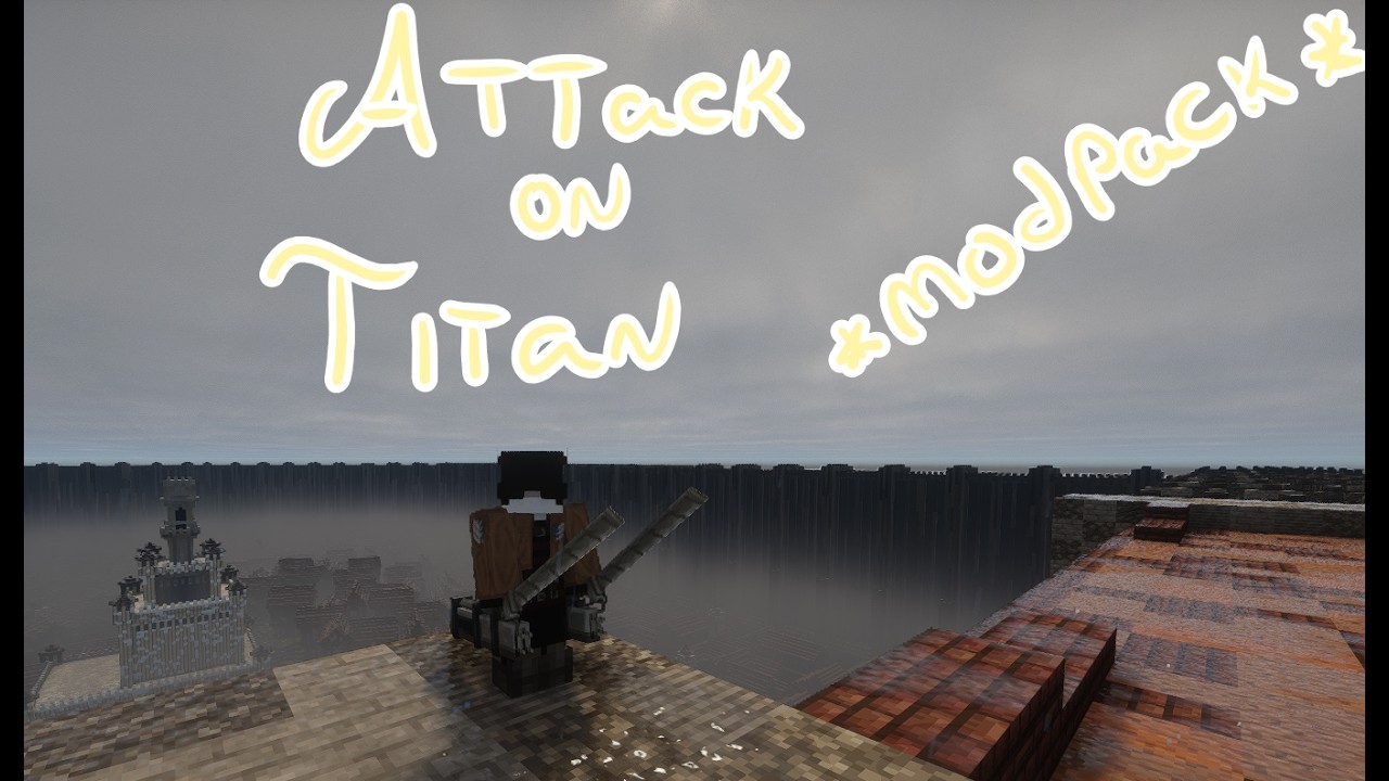TUTORIAL de como instalar MODPACK DE ATTACK ON TITAN *NOVO* (2026)