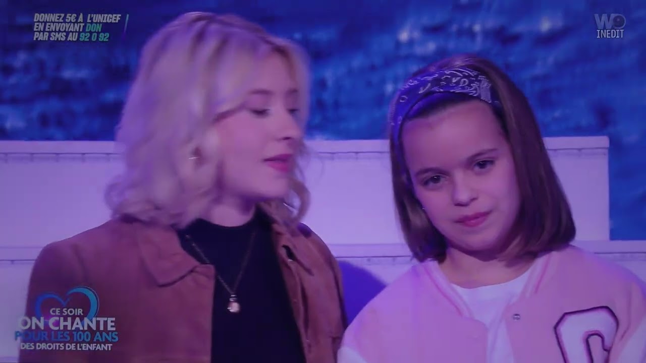 Les Petits Chanteurs d'Asnières - Concert Unicef 2024 - Parler à la lune - Gloria et Romane -