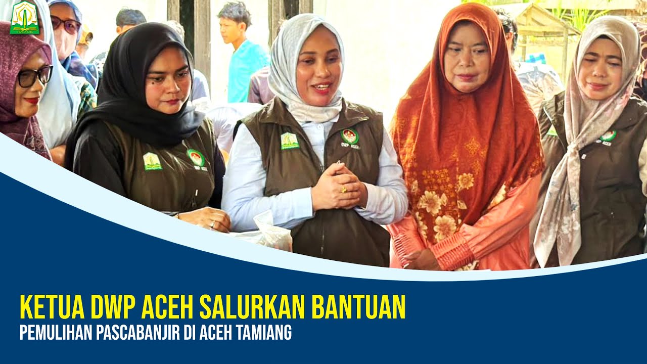 Ketua DWP Aceh Salurkan Bantuan Pemulihan Pascabanjir di Aceh Tamiang
