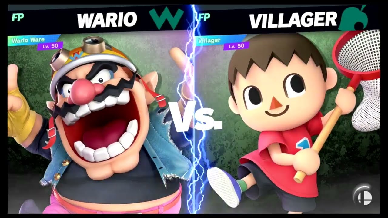 Super Smash Bros Ultimate Amiibo Fights – Wario vs the World #43 Wario vs Villager