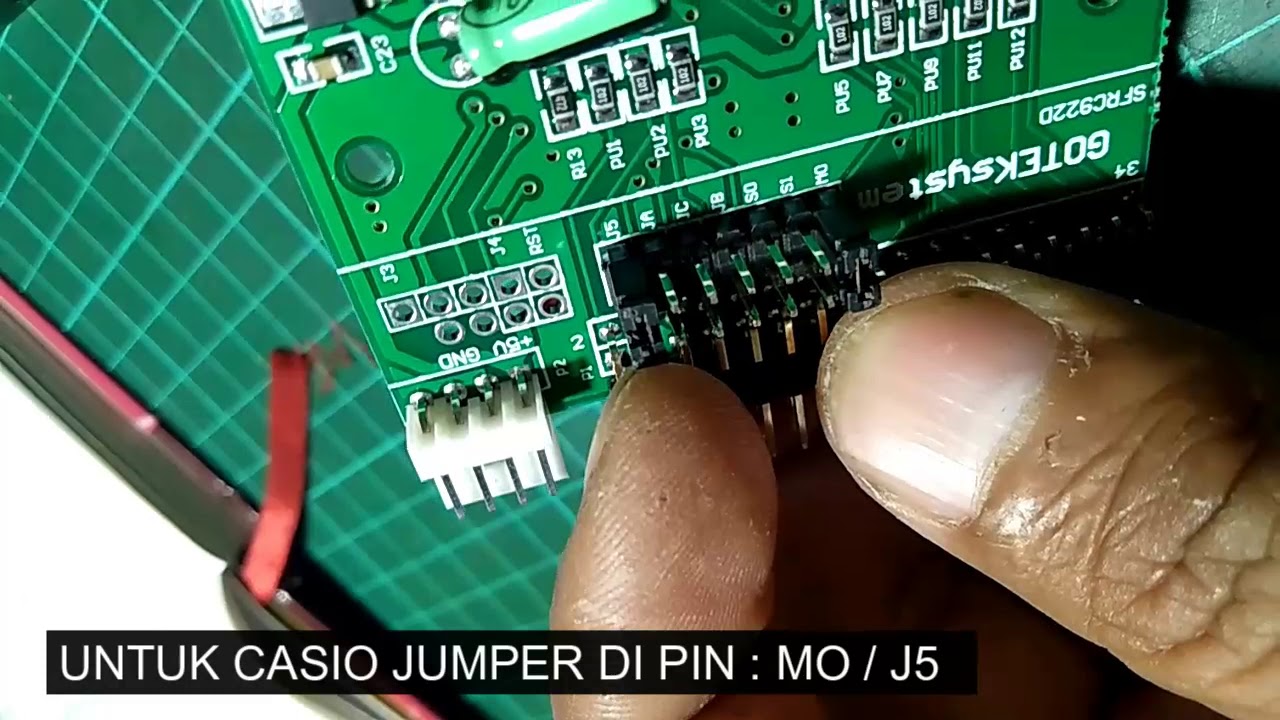SETTING JUMPER EMULATOR GOTEK UNTUK ROLAND DAN CASIO