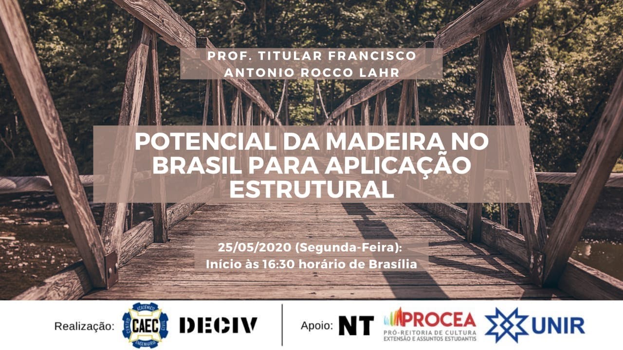Dia 1 - I Workshop sobre Madeira e Estruturas de Madeiras