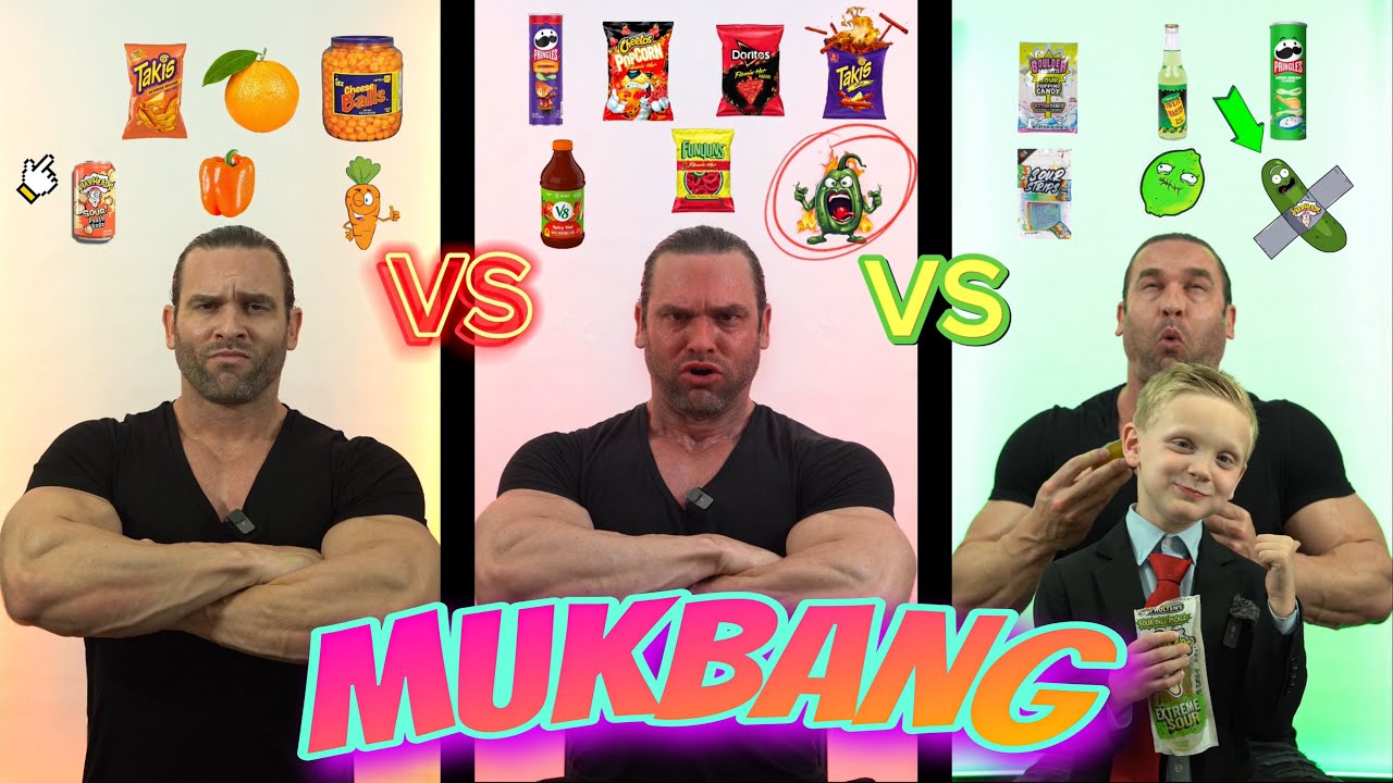 Giga Chad Color MUKBANG 3