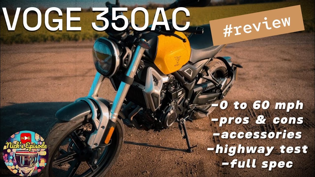 The Voge 350AC would be a great starter motorcycle