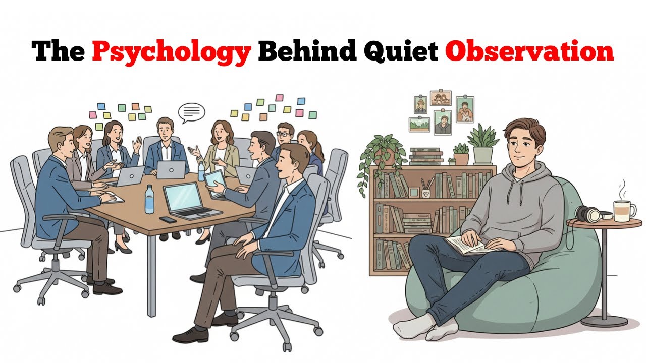 The Psychology of People Who Observe More Than They Speak | Emotional Intelligence & Human Behavior