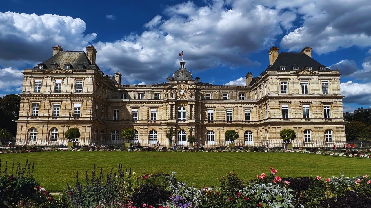 Walk Through Luxembourg Gardens | Paris, France