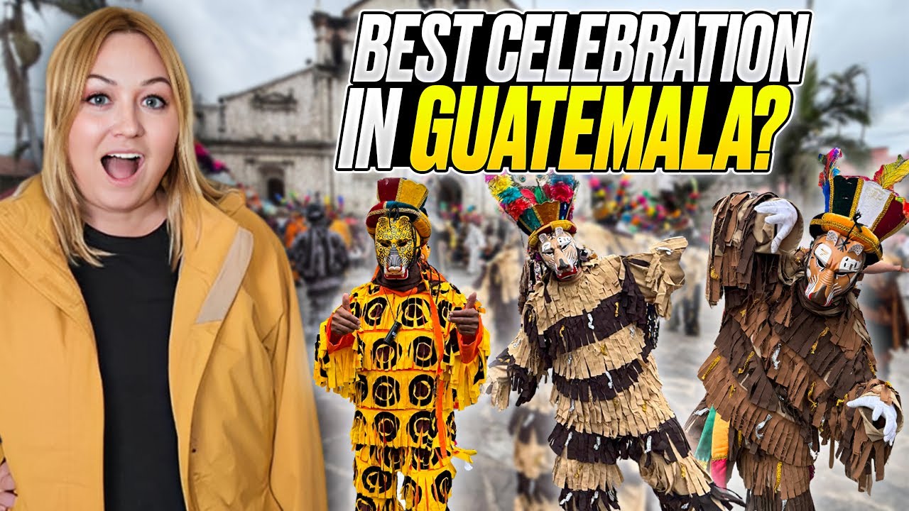 These celebrations in Panajachel, Guatemala were crazy! 