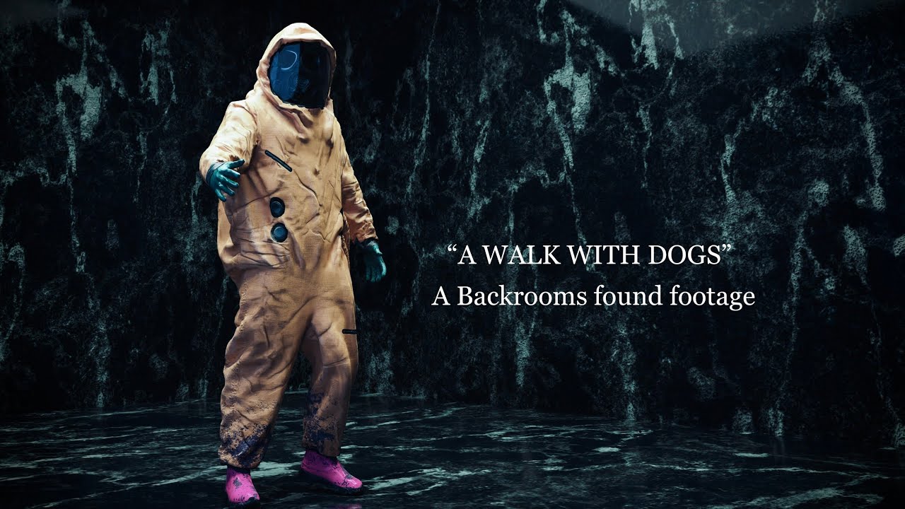 The Backrooms-&ldquo;A Walk with dogs&rdquo; Short horror movie -Found footage