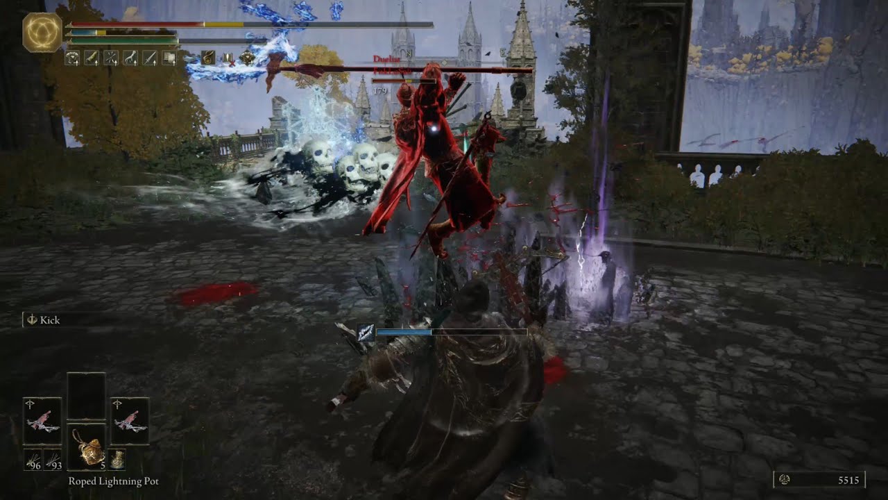 Using Consumables to Roll Catch (Dual Pulley Crossbow Alchemist Build) | Elden Ring PVP