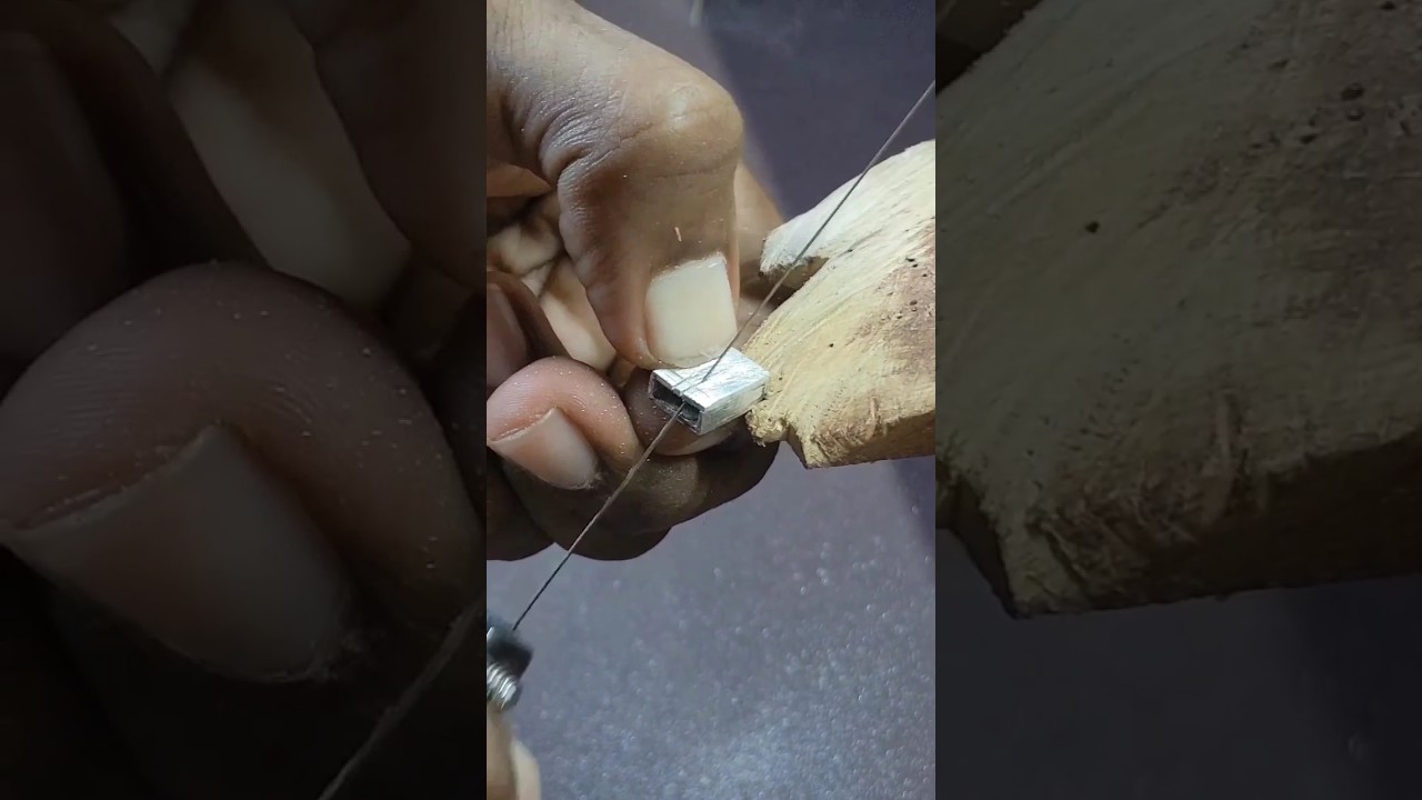 How to make Silver box clasp   Part 01.     #handmadejewellry #jewellery #jewellerydesign