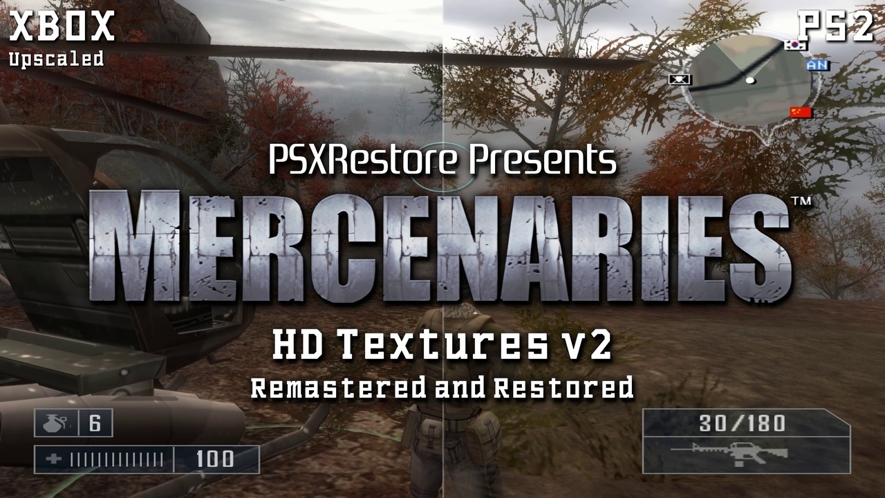 Mercenaries: Playground of Destruction HD Textures V2 (Showcase - PCSX2)